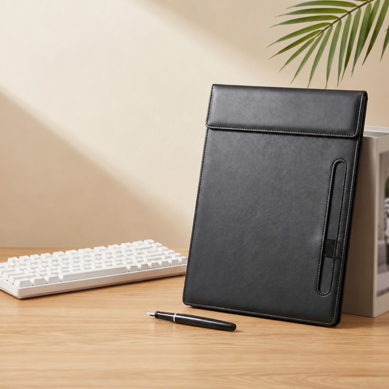 A4 PU Kulit Clipboard Folder