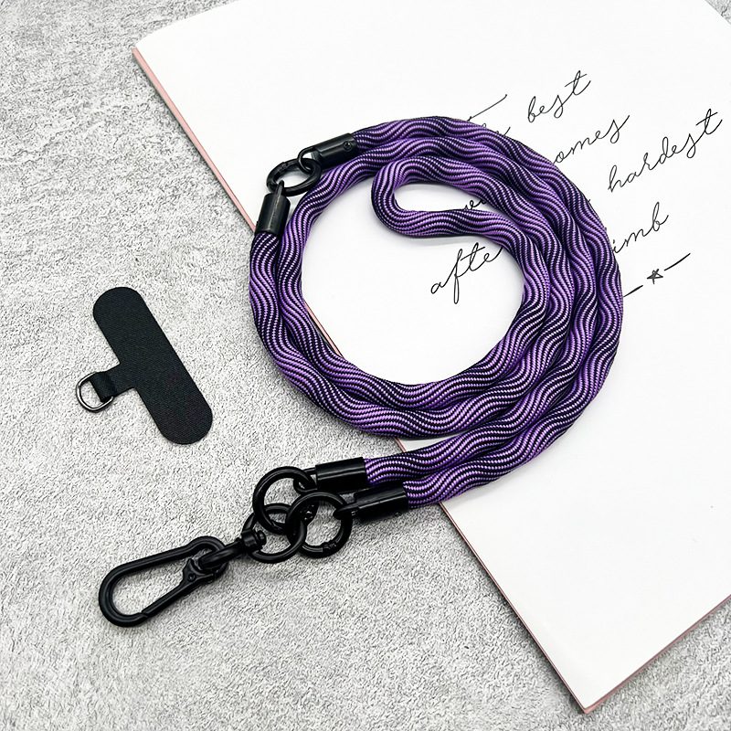 Lanyard Telpon Crossbody Braided sing bisa diatur