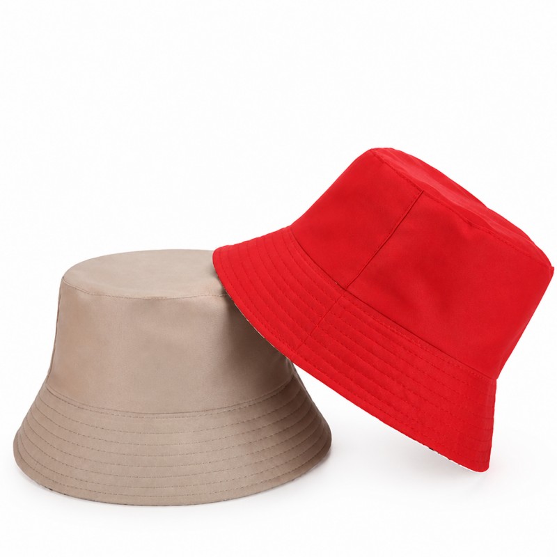 Topi Ember Kapas Kosong Logo Kustom