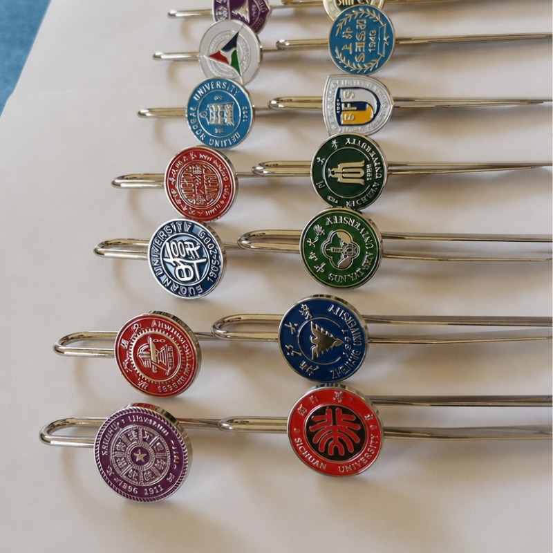 Tetenger Metal Peringatan Universitas Logo Custom