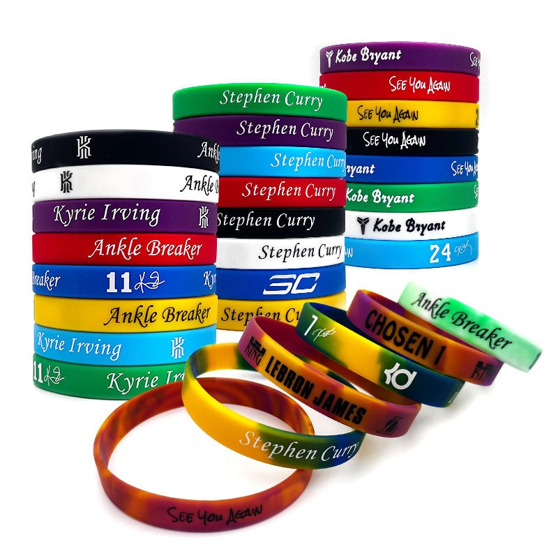 Custom Silicone Olahraga Wristbands