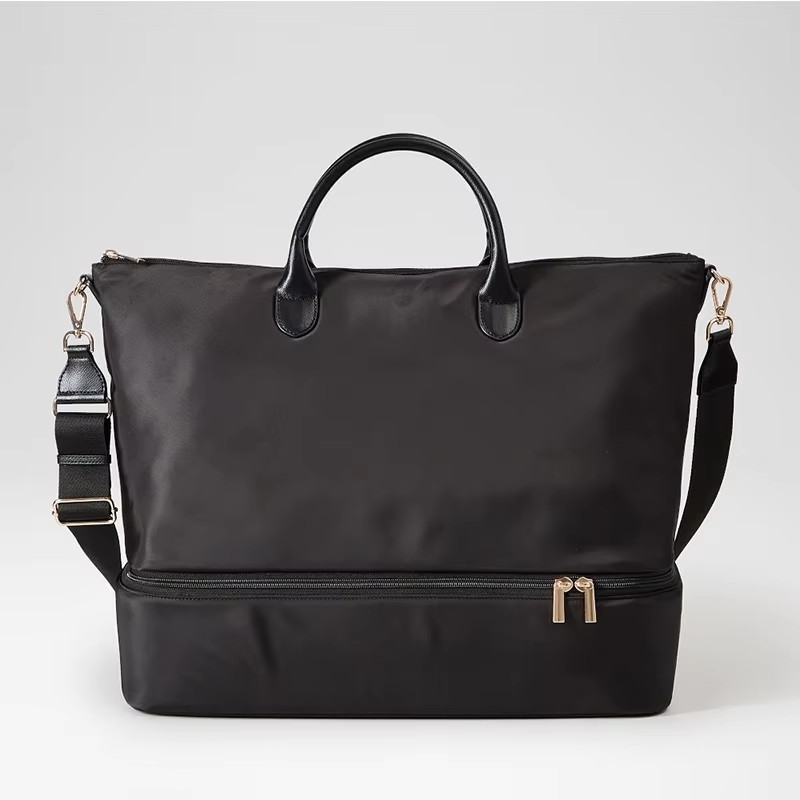 Tas Duffle Travel Expandable karo Kompartemen Sepatu