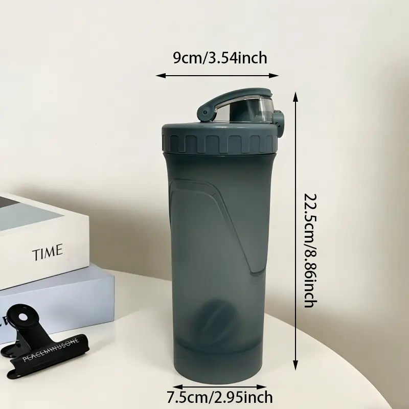 Frosted Matte Protein Shaker Botol