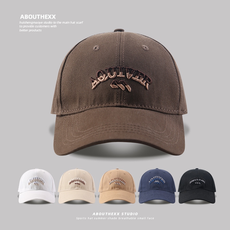 Topi Baseball Katun Bordir Unisex 3D Bordir