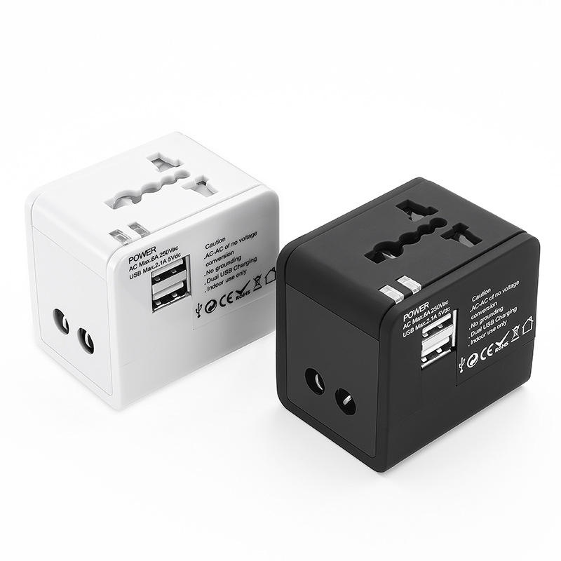 Adaptor Travel Universal karo Port USB Dual
